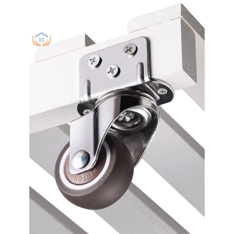 Set 4 Bánh Xe Cao Su Hình Chữ L Chuyên Dụng Cho Đồ Nội Thất SHOPTKC5239