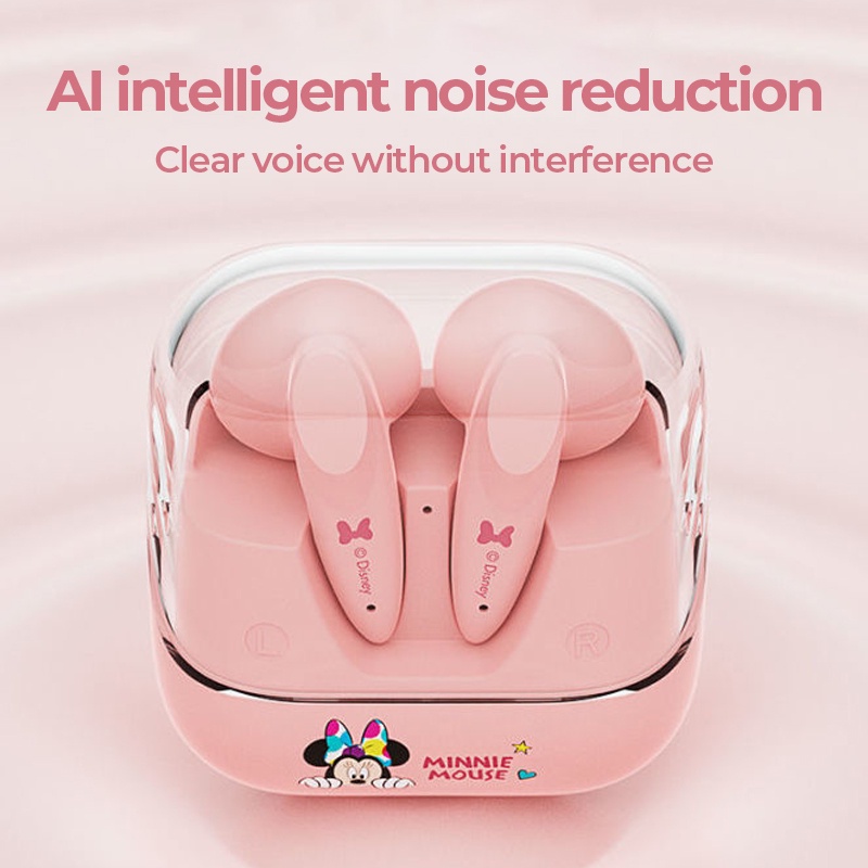 Disney YP66 TWS Tai Nghe Nhét Tai Bluetooth 5.3 Không Dây Âm Thanh Stereo HiFi