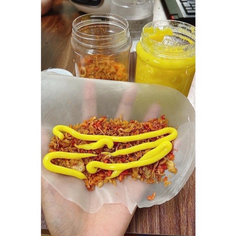 Combo Siêu Bơ - Bánh tráng phơi phương -Muối tép hành phi -Bơ trứng lớn