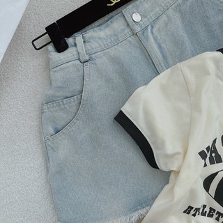 SET ÁO CROP PULL VIỀN - CHÂN VÁY JEAN