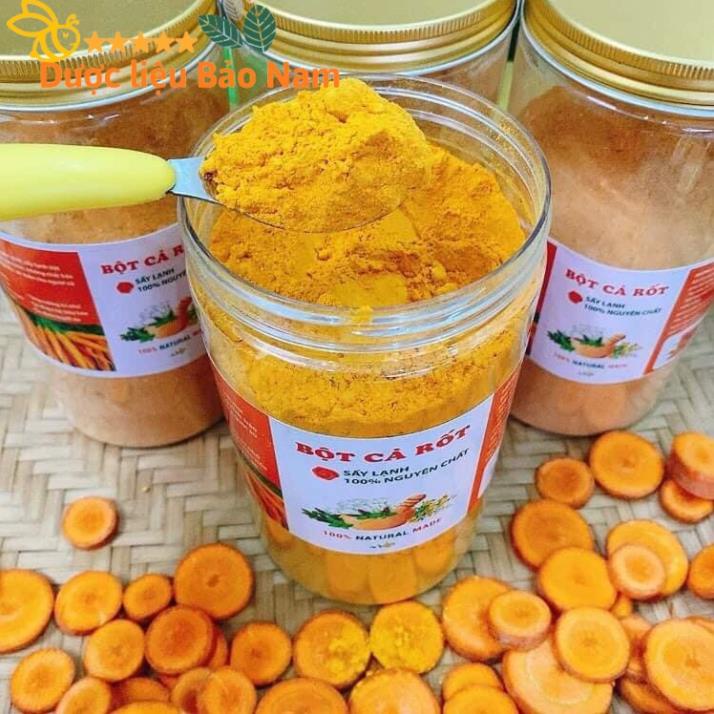 Bột cà rốt sấy lạnh nguyên chất 500gr