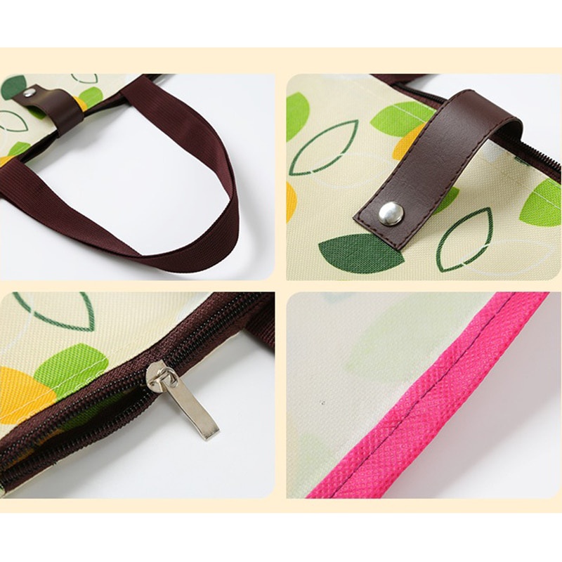 Túi Xách Mua Sắm 600D Chống Thấm Nước Có Thể Tái Sử Dụng