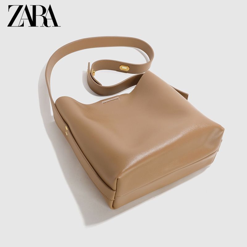 Túi Đeo Chéo Một Bên Vai Sức Chứa Lớn Mẫu Mới 2023Zara Phong Cách Retro