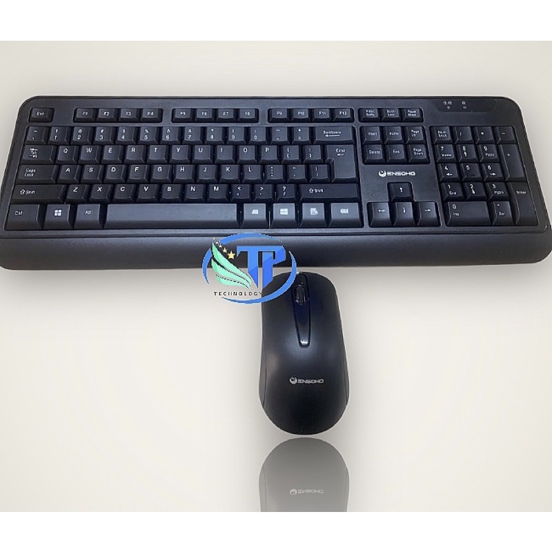 Bộ phím chuột không dây Ensoho E116-cb