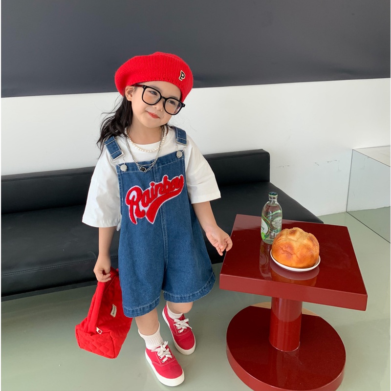 Quần Denim Nhãn Hiệu Cho Mẹ Và Bé Phong Cách Hàn Quốc