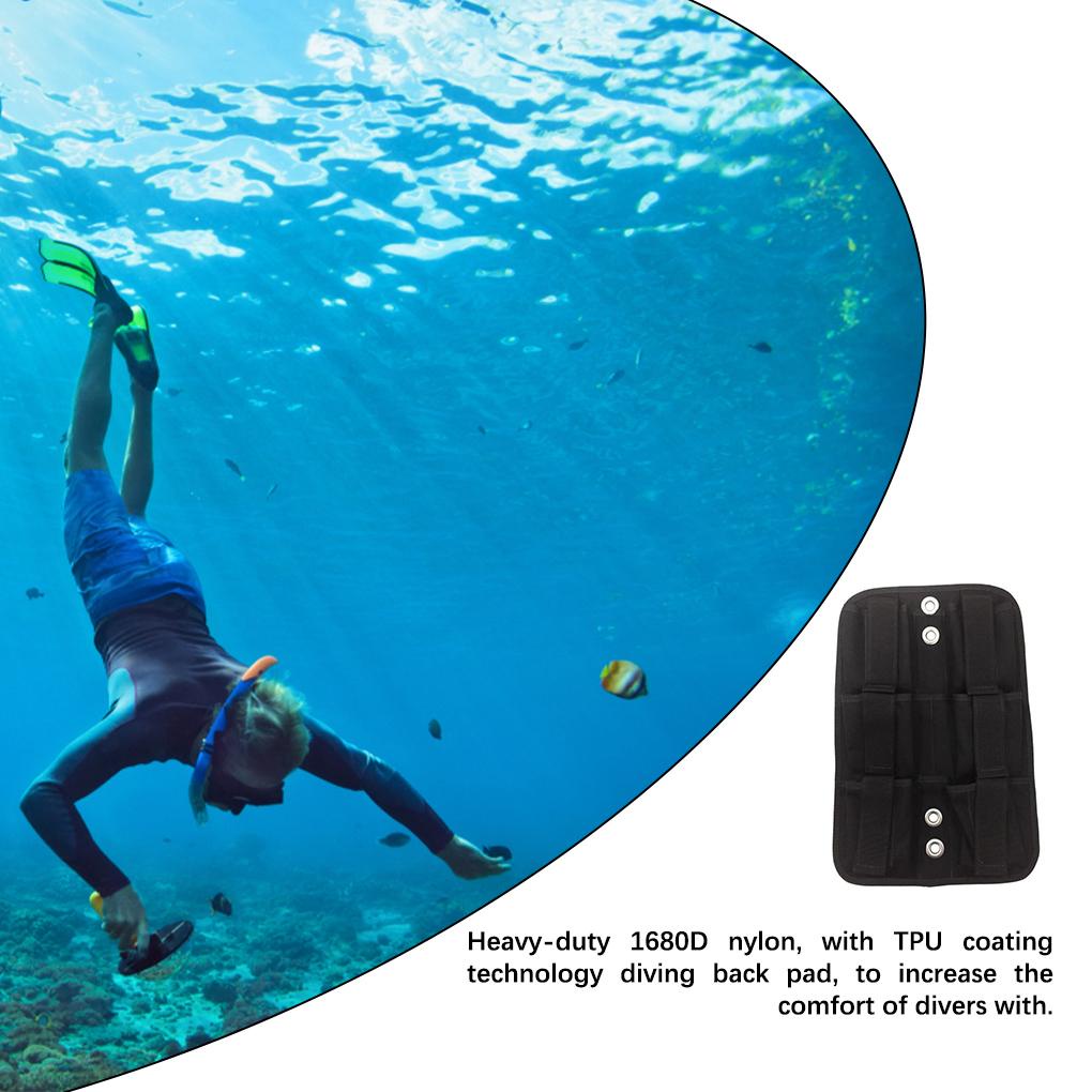 Đai Đeo Hông Kèm Tấm Đệm Màu Đen Chịu Được Sức Nặng Hỗ Trợ Lặn Biển Cho Nam Và Nữ