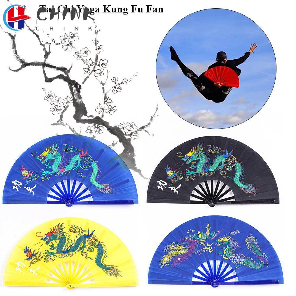 Quạt Cầm Tay Bằng Nhựa Dùng Trang Trí Tiệc Cưới Phong Cách Kung Fu