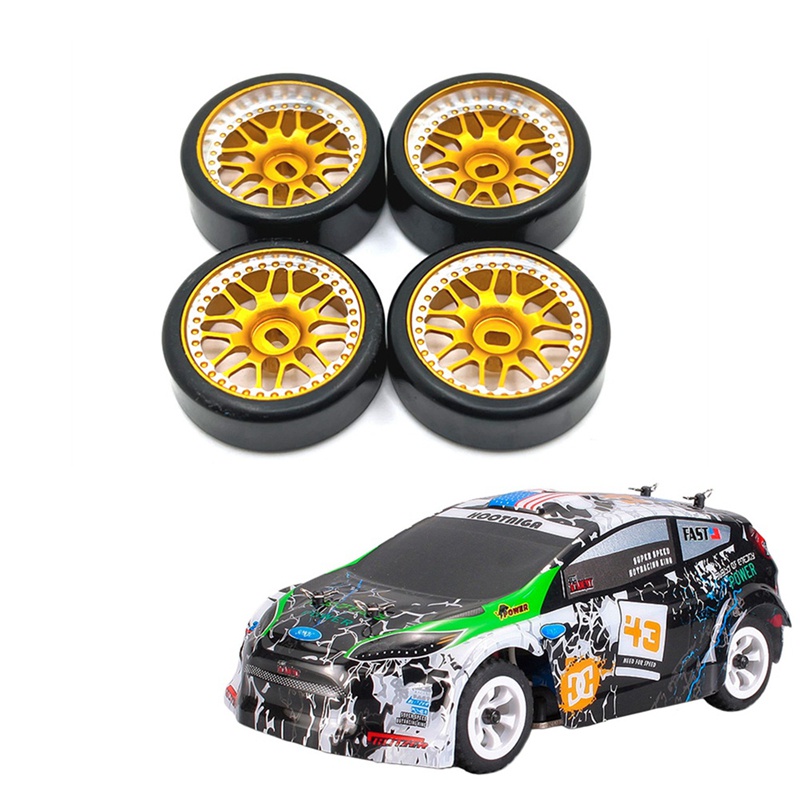 Vành Bánh Xe Nhựa Cứng 27Mm Cho Wltoys 284131 Phụ Kiện Cho Xe Hơi Điều Khiển Từ Xa K969 K979 K989 Kyosho Mini-Z 1 / 28