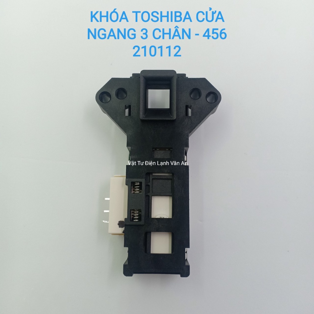 Công tắc khóa cửa máy giặt Toshiba cửa ngang 3 chân