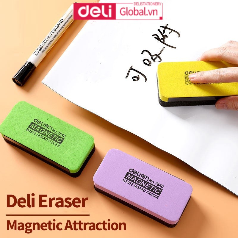 Cục Tẩy Bảng Đen Từ Tính Tiện Dụng Cho Trường Học / Văn Phòng