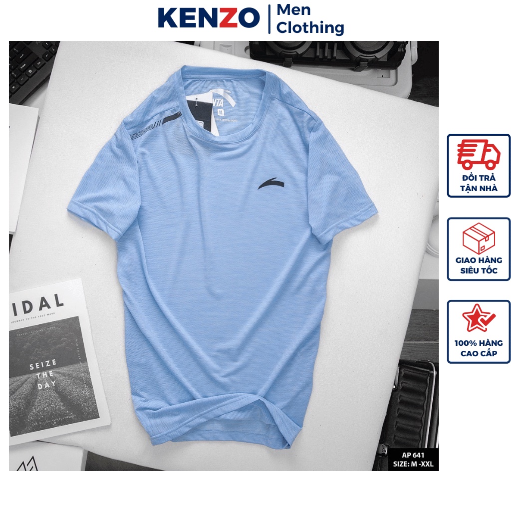 Áo Adidas nam thun lạnh form chuẩn hàng đẹp xịn mùa hè Hàng Hiệu Kenzo KN641 Áo thun thể thao nam cộc tay nhiều màu 2023