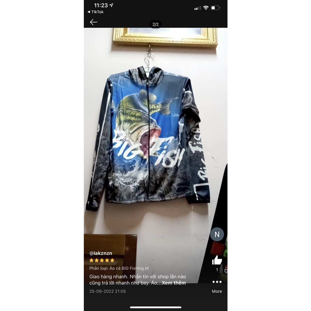 Áo chống nắng câu cá