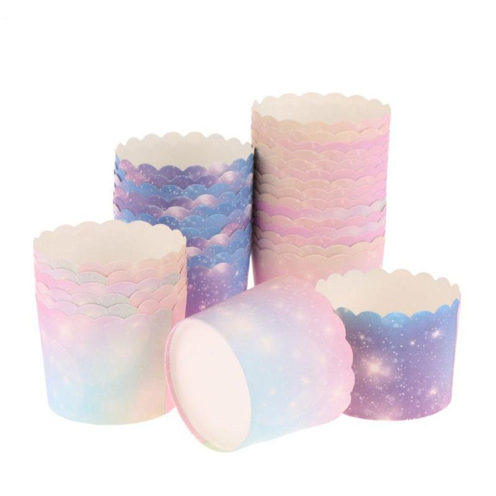 Set 50 Giá Đỡ Bánh Cupcake / Món Tráng Miệng DIY