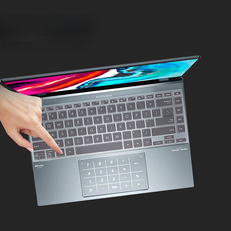 Miếng Silicone Bọc Bảo Vệ Bàn Phím Laptop Asus Zenbook 14X UX5400EG UX5400 EG UX5401EAJ UX5401 UX5401ZA  2022