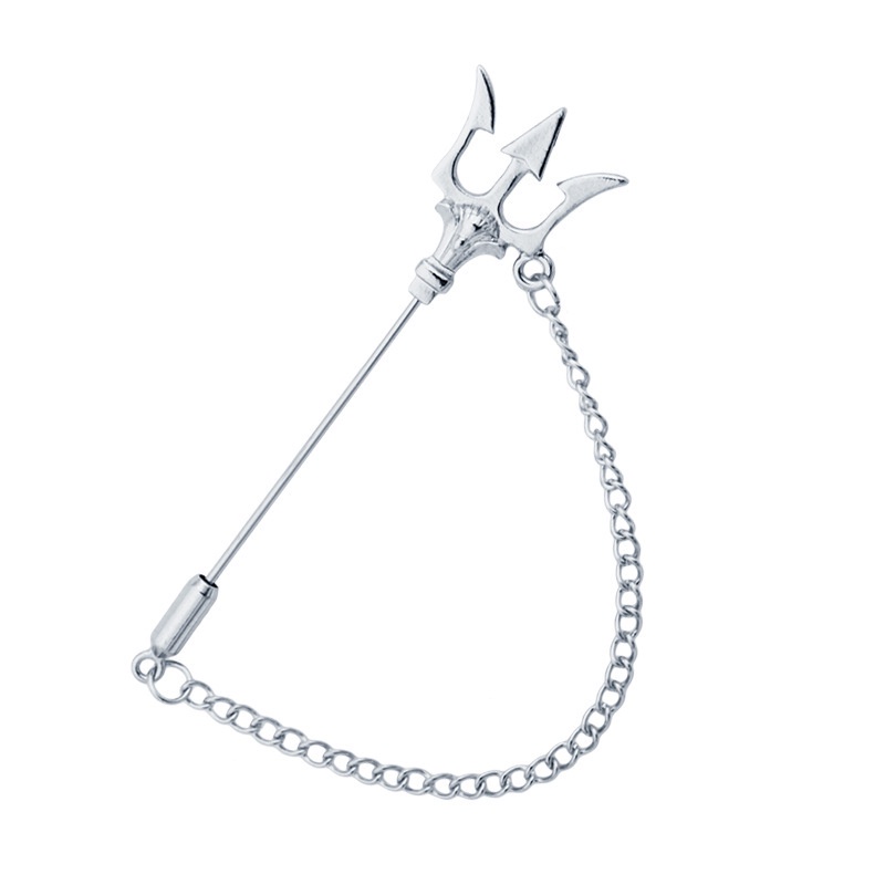 Trâm cài áo khoác EFAN dạng chuỗi tua rua dài thẳng cho nam