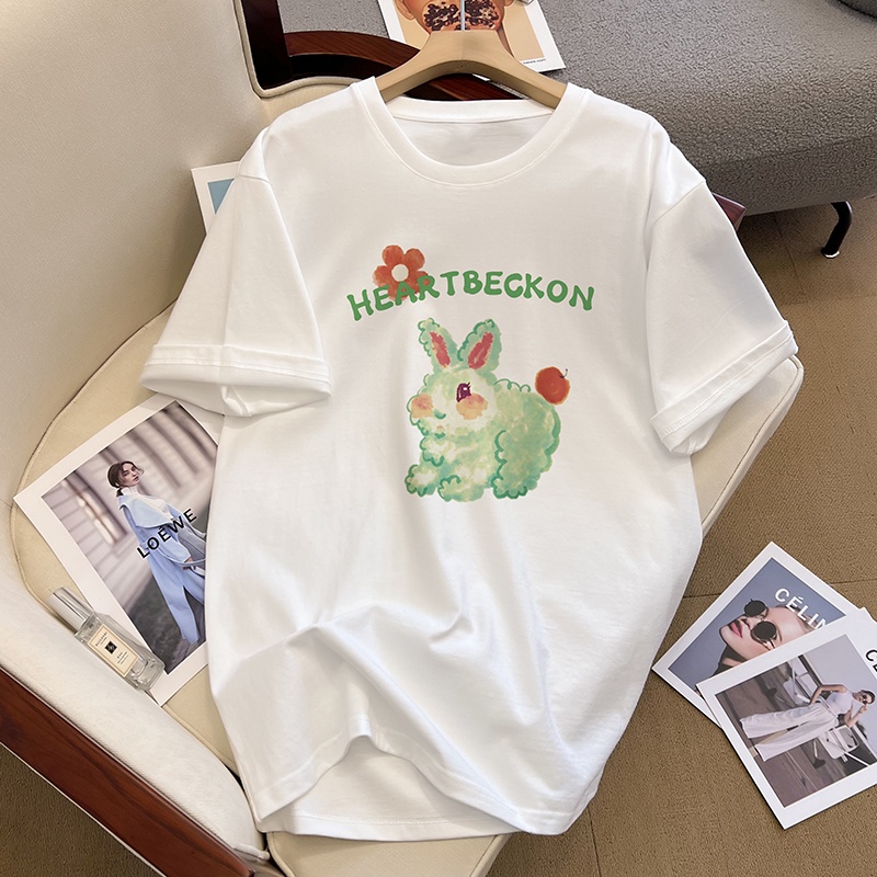 NRVP Áo Thun 100% Cotton Tay NgắN Plus Size Cho Nam Và Nữ