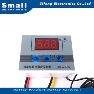 Bộ điều khiển nhiệt độ kỹ thuật số xh-w3002 220v / 12v 10a có cảm biến chống nước w3002