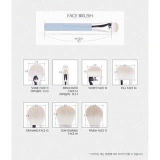 EQUMAL Easy Brush AA Face Brush