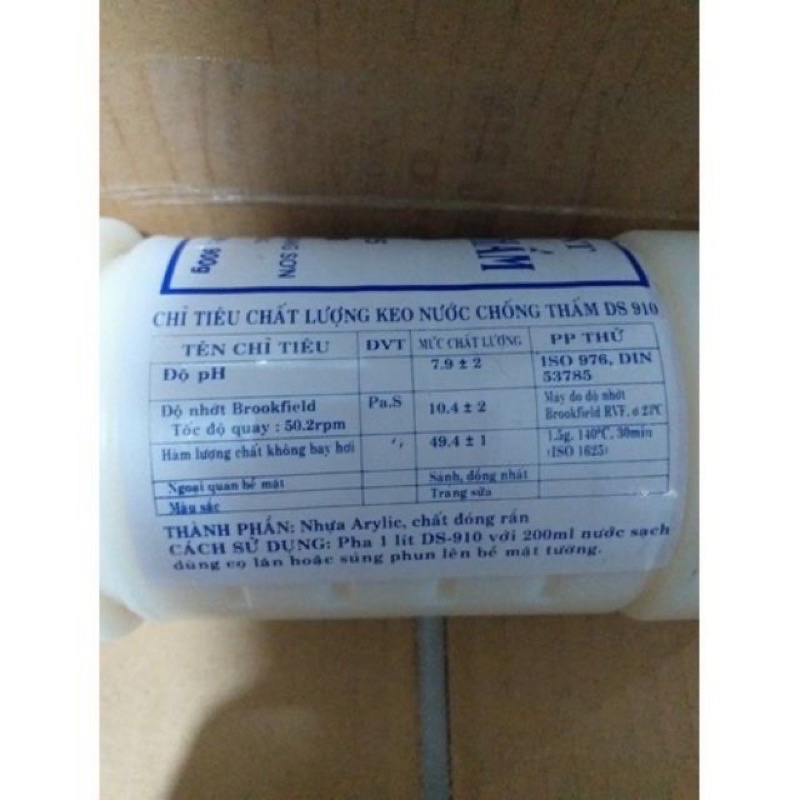 Keo nước chống thấm Moto kiều Ds910 1kg