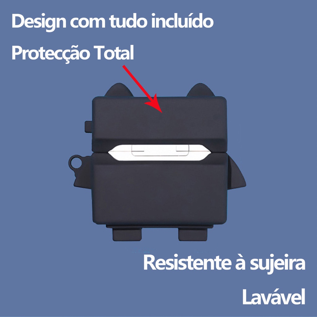 Hộp đựng tai nghe phim hoạt hình hộp đựng Tai nghe không dây dễ thương