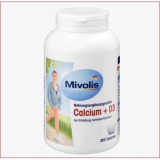 Hàng đức mivolis calcium d3 lọ 300 viên