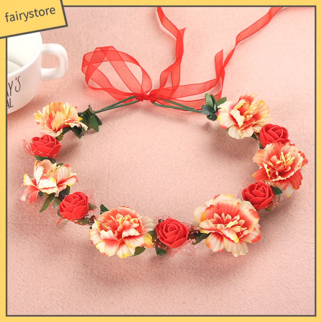 Băng Đô Cài Tóc Đính Hoa / Vương Miện Tùy Chỉnh Thời Trang Cho Nữ [Fairy1] [Fairy1]