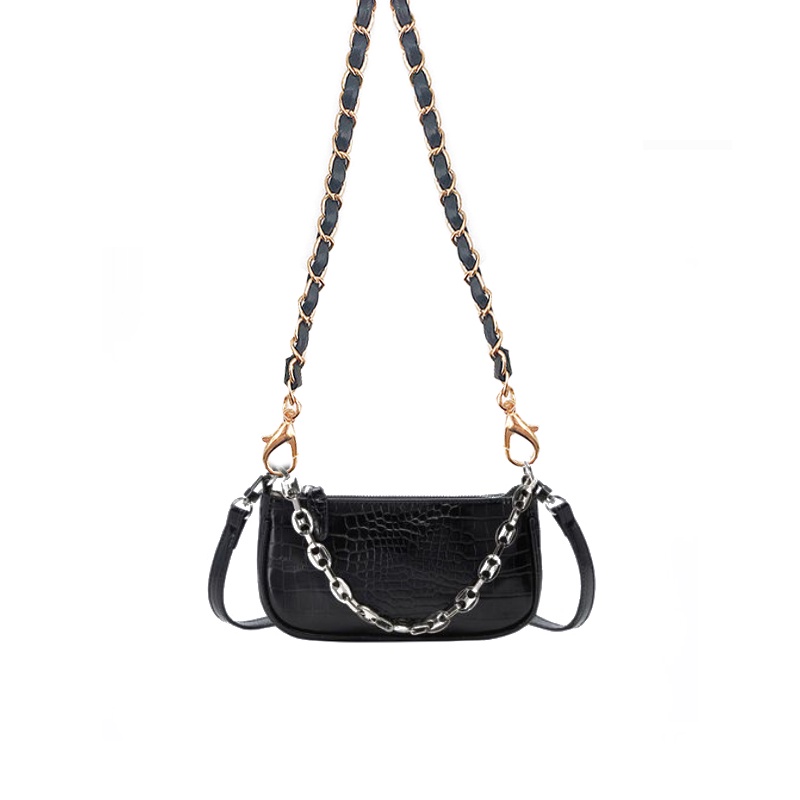 Dây Đeo Túi Xách Bằng Da PU Bản Rộng 7mm Thời Trang Sang Trọng Cho Nữ