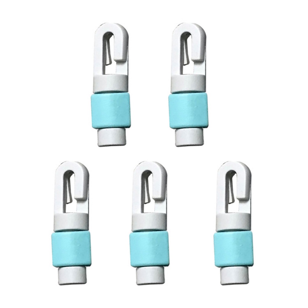 Bộ 5 Dụng Cụ Quấn Dây Cáp Bằng Silicone Hình Hoa Hướng Dương