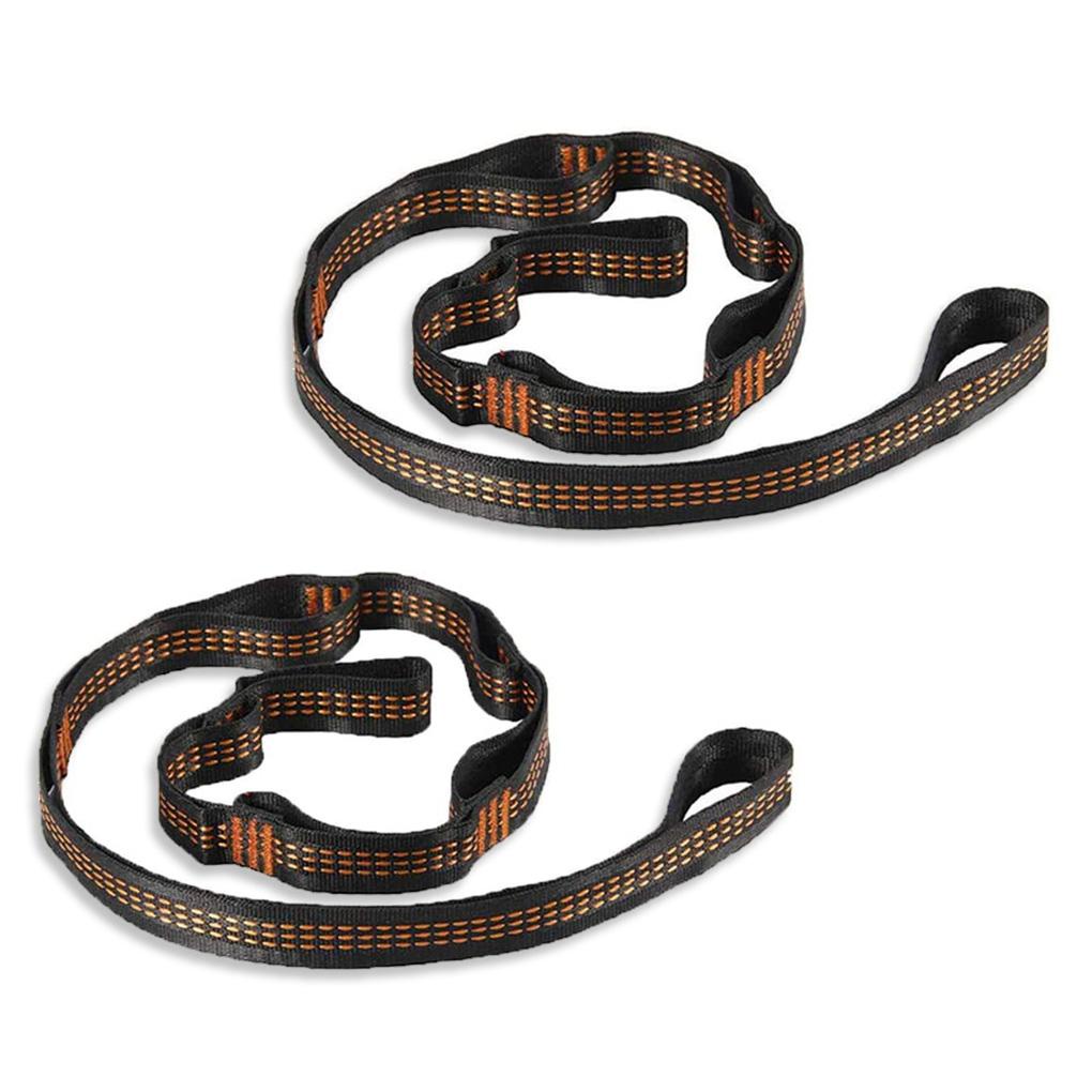 Bộ 2 Dây Đai Cố Định Võng Cắm Trại Leo Núi Chịu Lực Cao Tiện Dụng