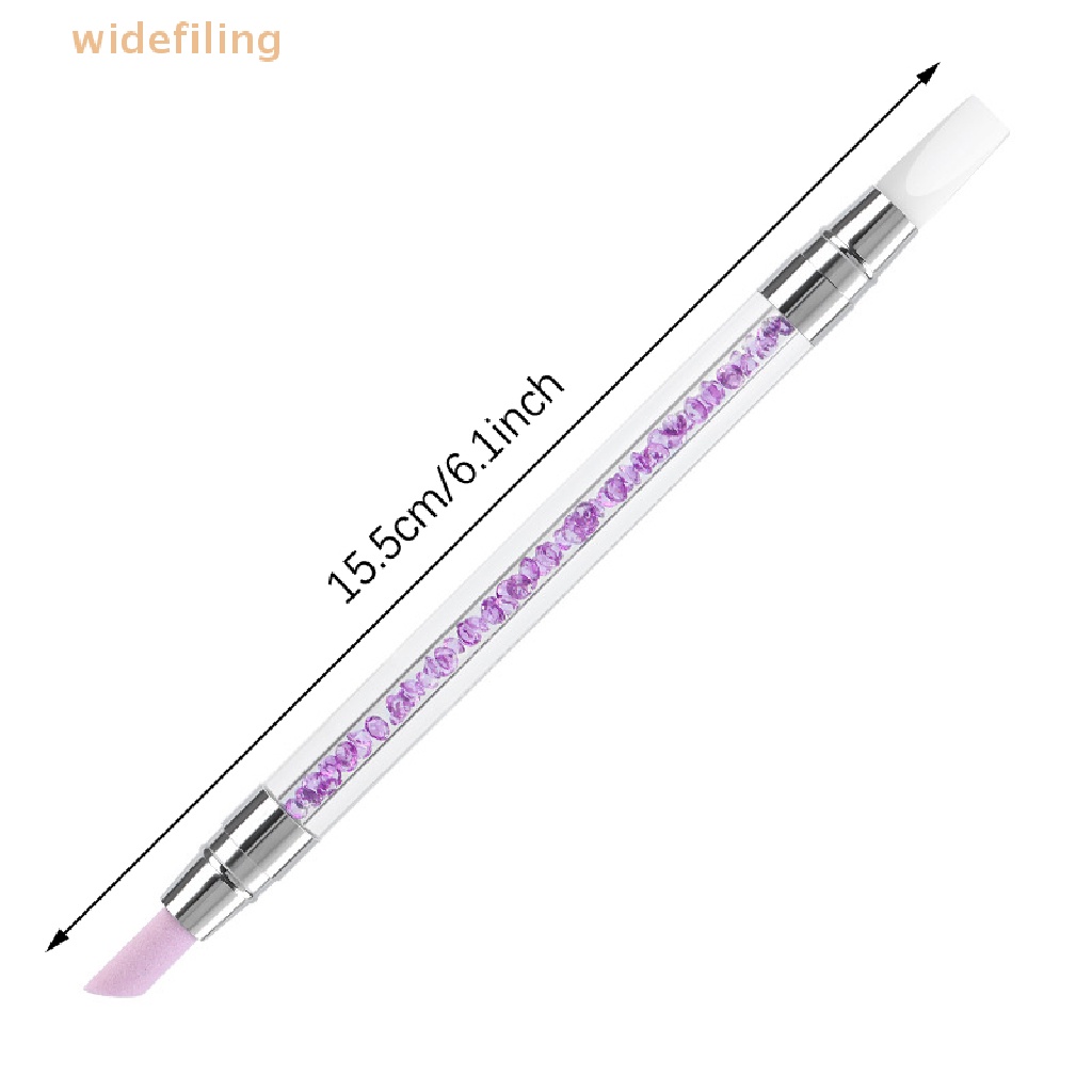 1 Cây Bút Silicone Hai Đầu Đính Đá Trang Trí Móng Tay Nghệ Thuật