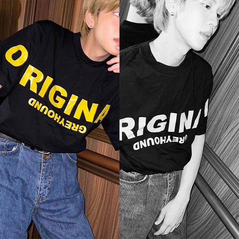 Áo Thun cotton Tay Ngắn Cổ Tròn In Hình kpop bounprem prem Cho Nam / Nữ