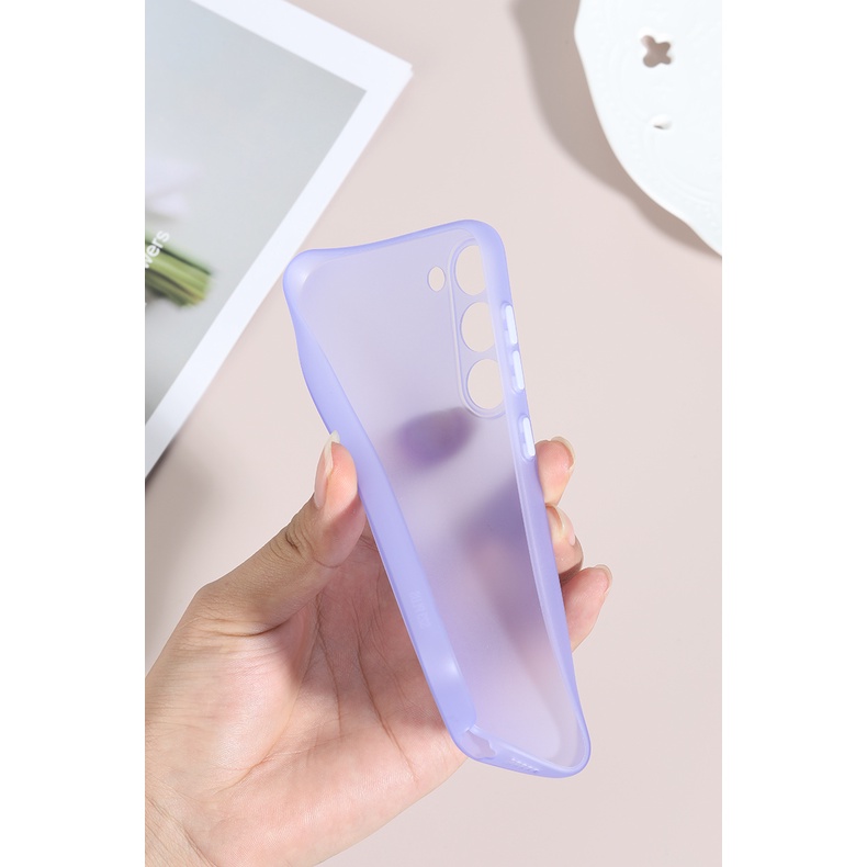 Ốp Điện Thoại Silicon Nhám Trong Suốt Cho Samsung Glaxy S23 S22 Ultra