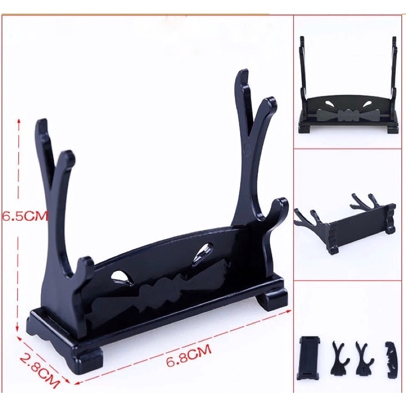 Kệ trưng bày mô hình giá đỡ mô hình trưng bày trang trí siêu đẹp dài 7cm bằng nhựa PVC cao cấp