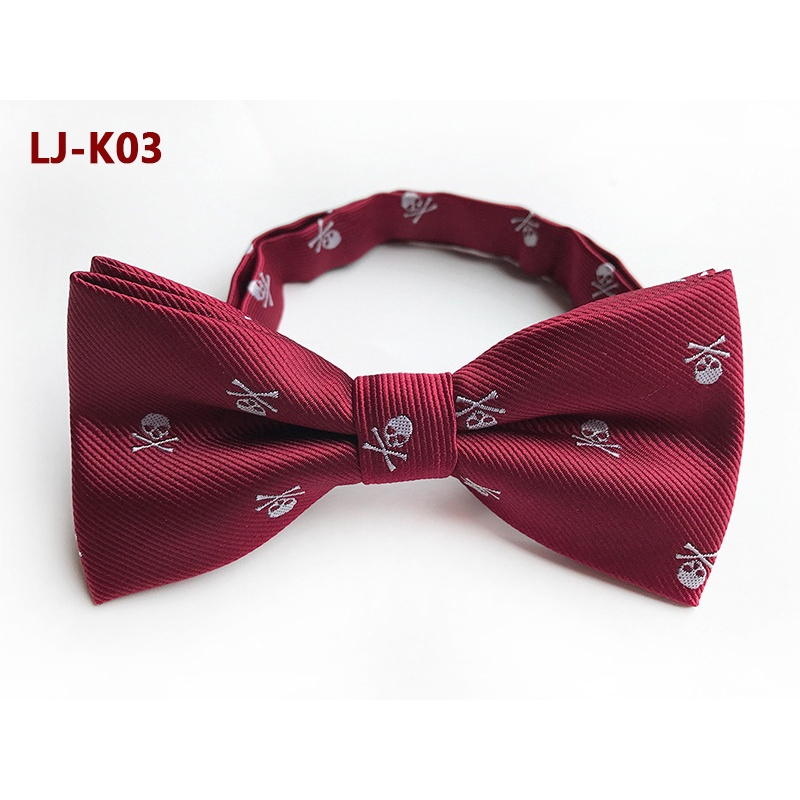 Nơ EFAN đeo cổ màu đen trơn thời trang cho nam