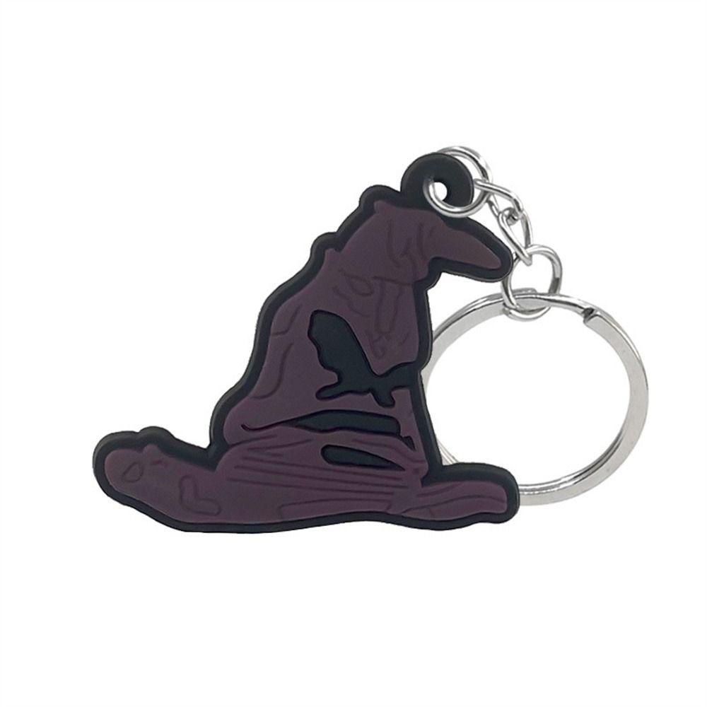 Móc Chìa Khóa PVC Hình Phù Thủy AARON1 Độc Đáo Charms