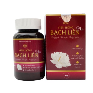 Viên uống Bạch Liên Plus Điều Hòa Nội Tiết Tố Nữ, Chống Lão Hóa Da HT Nature Care