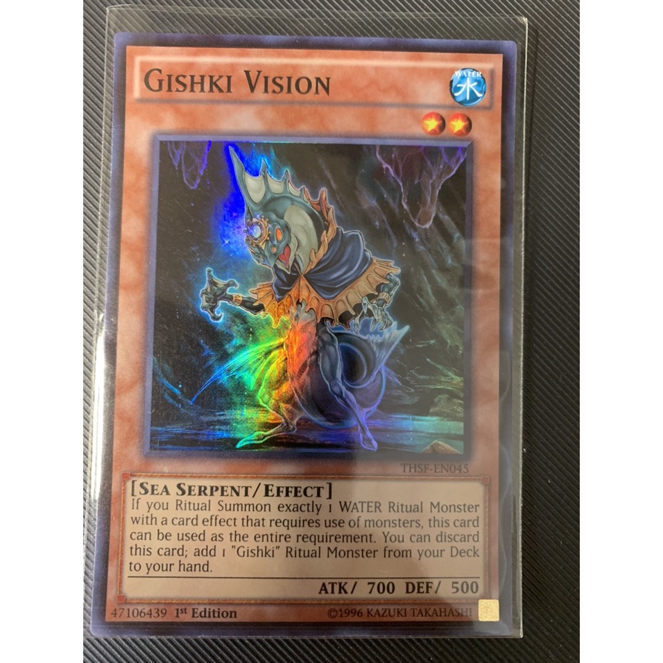 Thẻ bài Yugioh: Gishki Vision