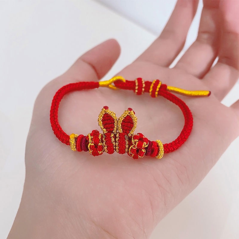 Vòng Đeo Tay Tai Thỏ Dễ Thương diy Dành Cho Cặp Đôi