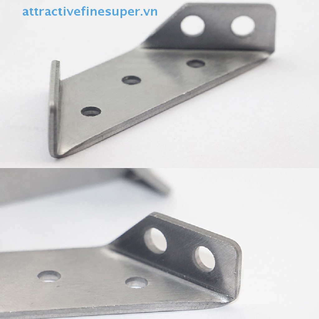 Phụ Kiện Cố Định Góc Vuông Bằng Thép Không Gỉ Chuyên Dụng Cho Đồ Nội Thất