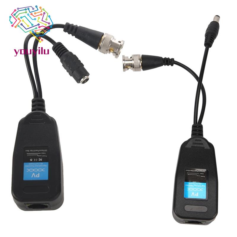 1 Cặp Dây Cáp Truyền Dữ Liệu RJ45 CAT5 HD-CVI / TVI / AHD