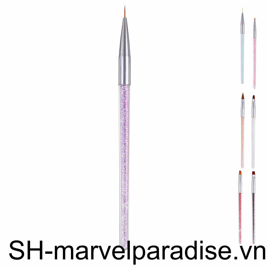 1 / 2 / 3 / 5 Cọ Vẽ Móng Tay Chuyên Nghiệp