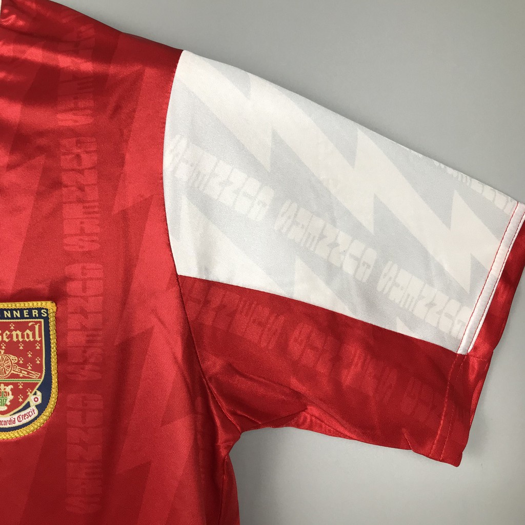 Áo Bóng Đá Đội Tuyển Arsenal 94-95 Phong Cách Retro