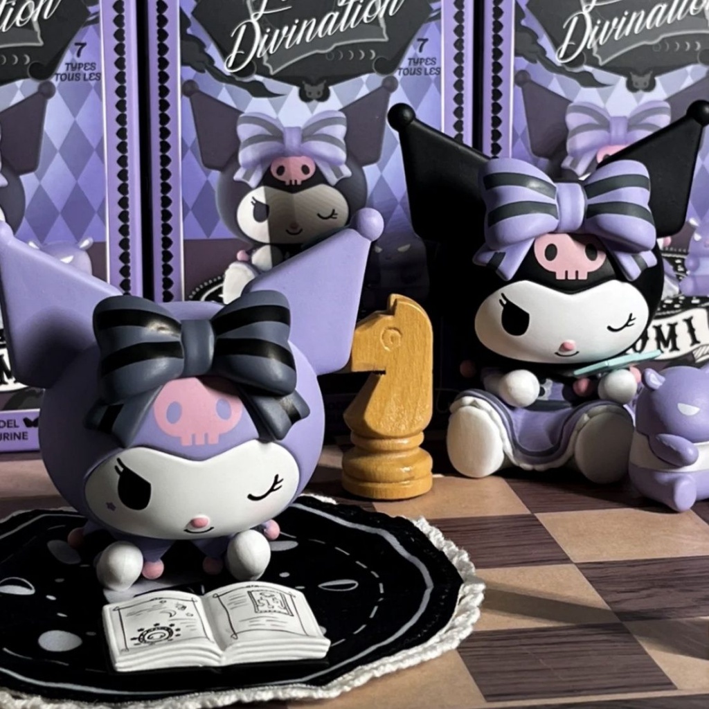 Mô Hình Kuromi Sanrio Lucky Divination Series Kuromi Dùng Trang Trí