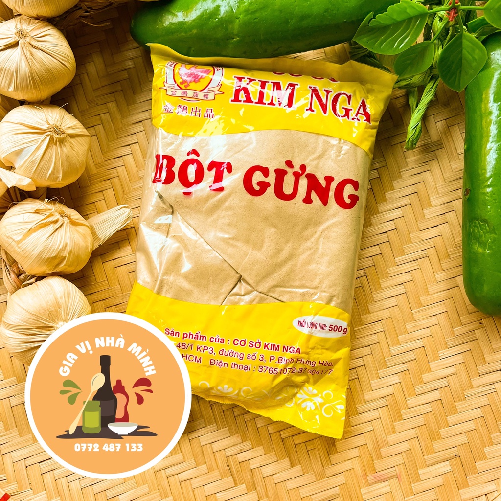 BỘT GỪNG KIM NGA-100GR-500GR