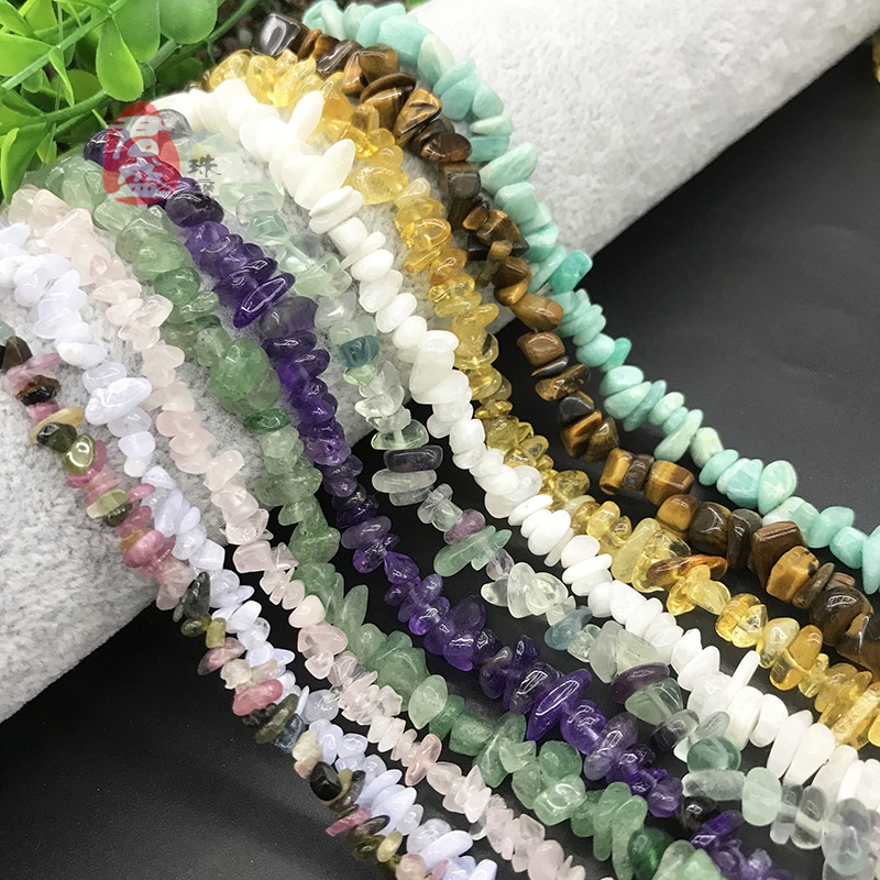 Chuỗi Hạt Đá Thạch Anh Tím Tự Nhiên Dùng Làm Trang Sức diy