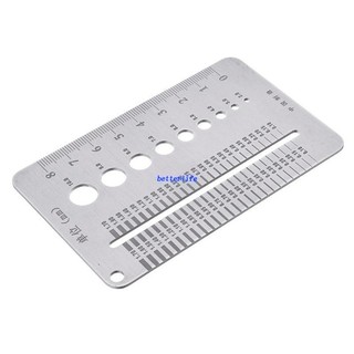 Thước đo đường kính ốc vít bằng thép không gỉ