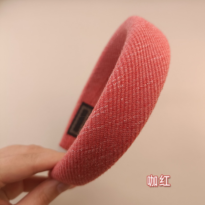 Băng Đô Cài Tóc Bản Rộng Màu Kẹo Phong Cách Hàn Quốc Mới 2023