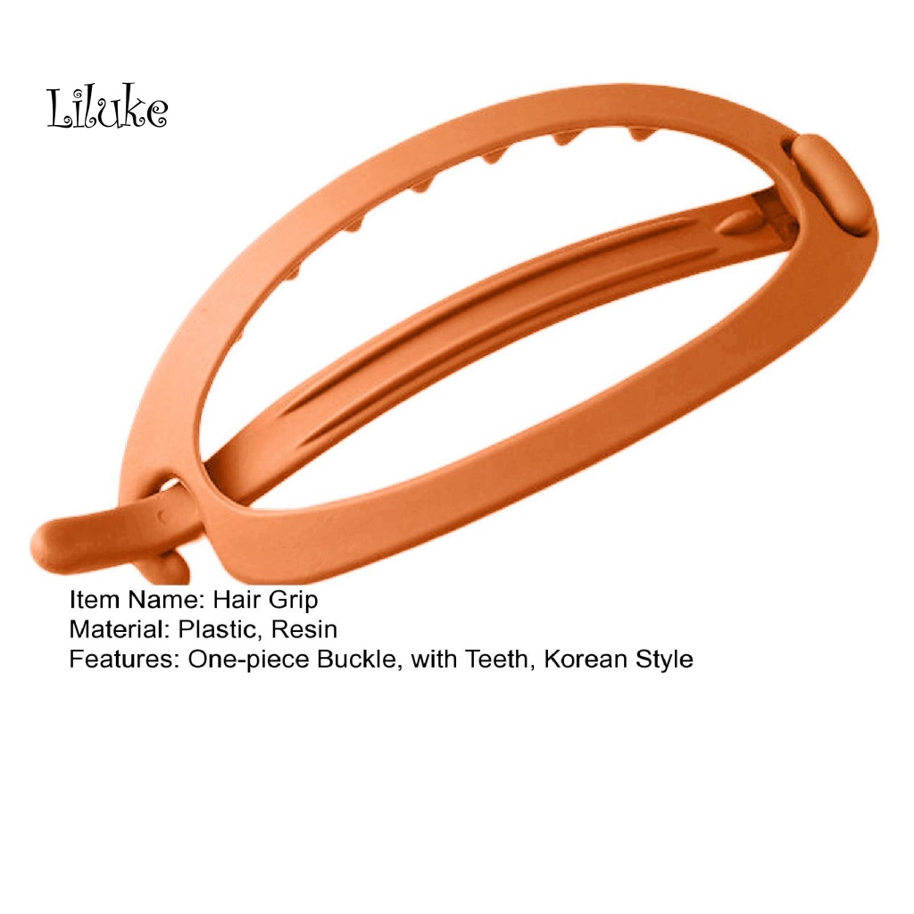 Kẹp Tóc Càng Cua Kiểu Dáng Đơn Giản Thời Trang Cho Nữ