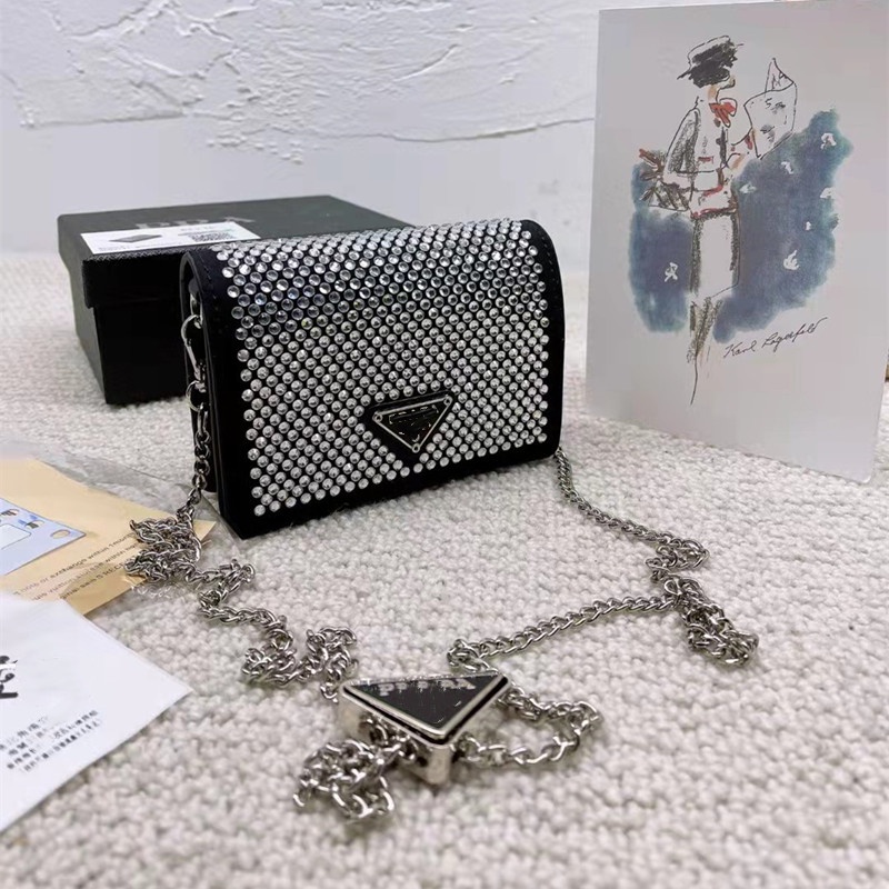 Túi xách nữ kim sa lấp lánh đeo nhiều kiểu lạ mắt bằng dây tùy chỉnh ngắn dài Capucha T262