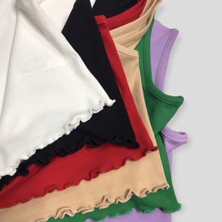 Áo Balo croptop cuộn biên